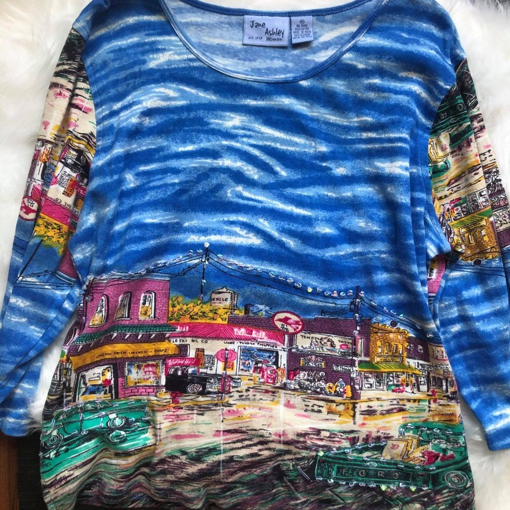 Jane Ashley 100% cotton Sweater